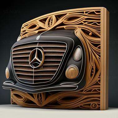 3D модель Mercedes Benz R172 (STL)